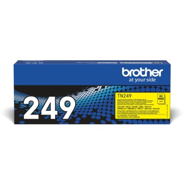BROTHER TN-249Y | Toner Super Haute Capacité Brother TN-249Y | HL-L8240CDW | Jaune (Y) | 4'000 pages