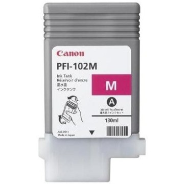 CANON PFI-102M | Cartouche d'encre Canon PFI-102M | IPF 700 | Magenta (M) | 130ml