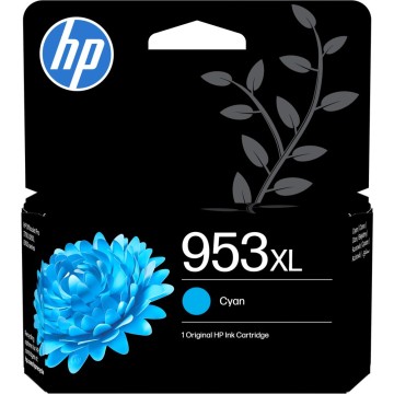 HP F6U16AE#LS1 | Cartouche d'encre HP 953XL | OfficeJet Pro 8710 | Cyan (C) | 1'450 pages