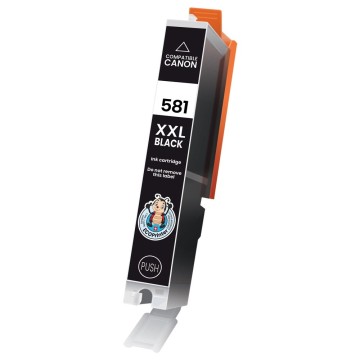 ECOPrinter Canon 581BK | Cartouche ECOPrinter équivalent à Canon CLI-581 XXL   | Famille Canon PGI-580 / CL-581 | Noir (BK) | 4'590 pages