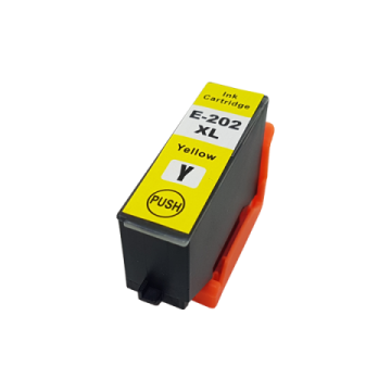 ECOPrinter Epson 202Y | Cartouche ECOPrinter équivalent à Epson 202 XL   | Famille Epson 202 | Jaune (Y) | 650 pages