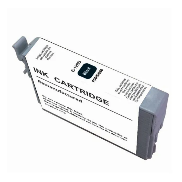 ECOPrinter Epson 1291BK | Cartouche ECOPrinter équivalent à Epson T1291   | Famille Epson T129x (Pomme) | Noir (BK) | 490 pages