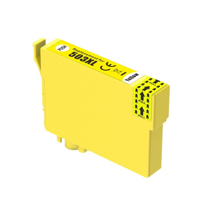 ECOPrinter Epson 503Y | Cartouche ECOPrinter équivalent à Epson 503 XL   | Famille Epson 503 (Piment) | Jaune (Y) | 470 pages