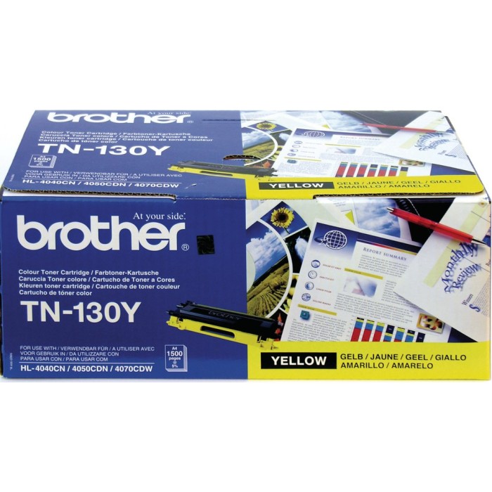 BROTHER TN-130Y | Toner Brother TN-130Y | HL-4040/4070 | Jaune (Y) | 1'500 pages