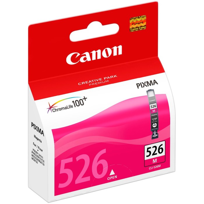 CANON CLI-526M | Cartouche d'encre Canon CLI-526M | PIXMA iP 4850 | Magenta (M) | 9ml