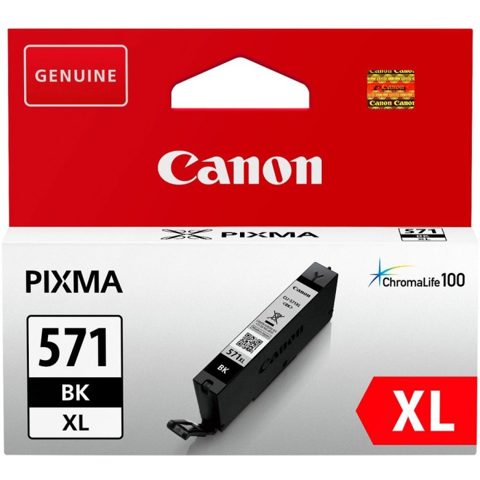CANON CLI-571XLBK | Cartouche d'encre Canon CLI-571XLBK | PIXMA MG5750 | Noir (BK) | 11ml
