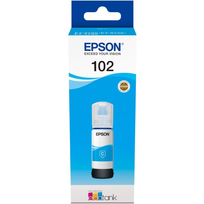 EPSON T03R240 | Bouteille d'encre Epson 102 | Famille Epson 102 | Cyan (C) | 6'000 pages