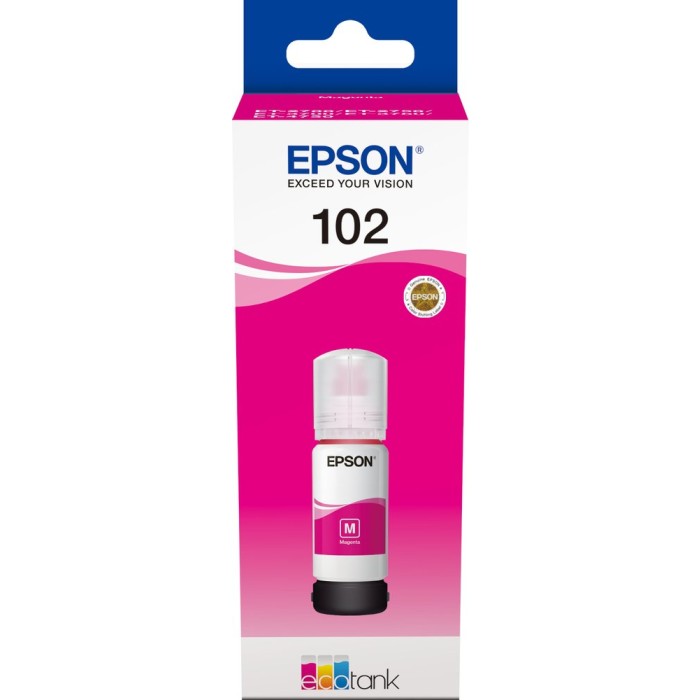 EPSON T03R340 | Bouteille d'encre Epson 102 | Famille Epson 102 | Magenta (M) | 6'000 pages