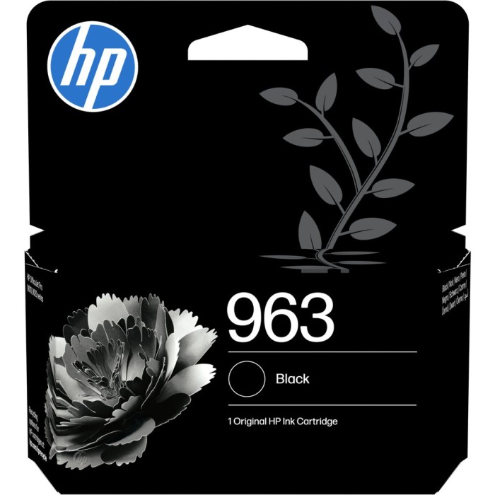HP 3JA26AE#LS1 | Cartouche d'encre HP 963 | OfficeJet 9010/9020 | Noir (BK) | 1'000 pages