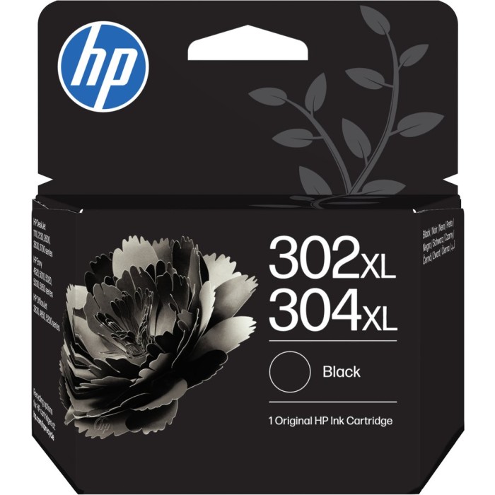 HP B7RT9AE#LS1 | Cartouche d'encre HP 302/304 XL | OfficeJet 3830 | Noir (BK) | 480 pages