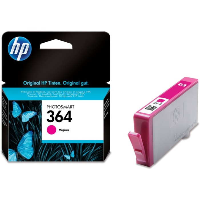 HP CB319EE | Cartouche d'encre HP 364 | PhotoSmart D5460 | Magenta (M) | 300 pages