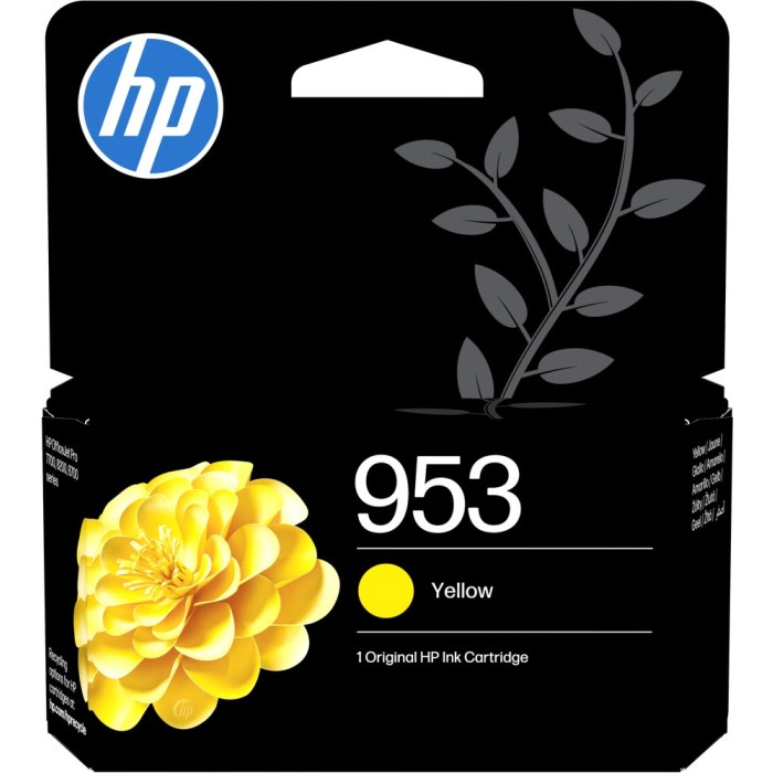 HP F6U14AE#LS1 | Cartouche d'encre HP 953 | OfficeJet Pro 8710 | Jaune (Y) | 630 pages