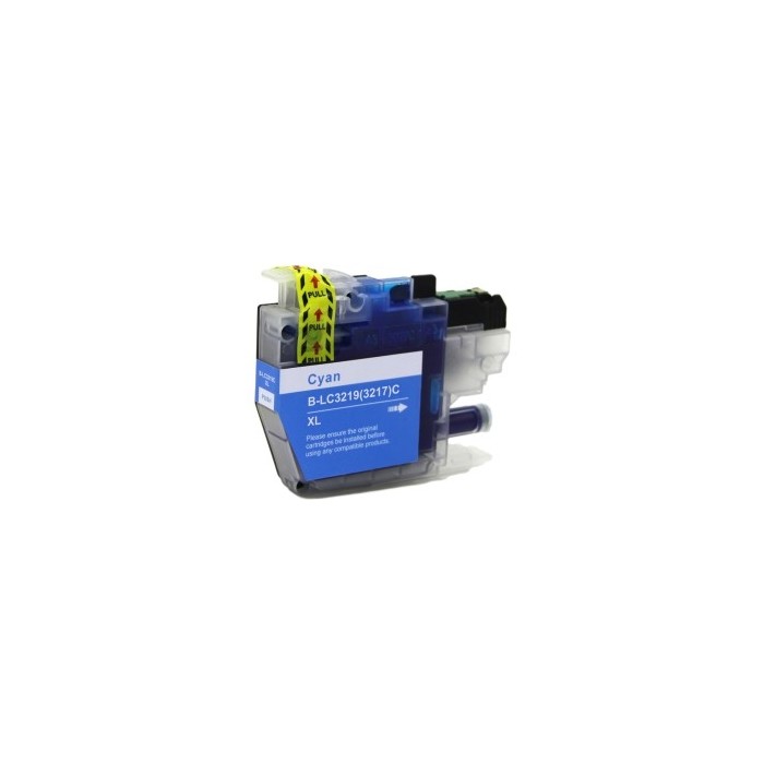 ECOPrinter Brother 3219C | Cartouche ECOPrinter équivalent à Brother LC-3217 - LC-3219   | Famille Brother LC-3217-3219 | Cyan (C) | 1'500 pages