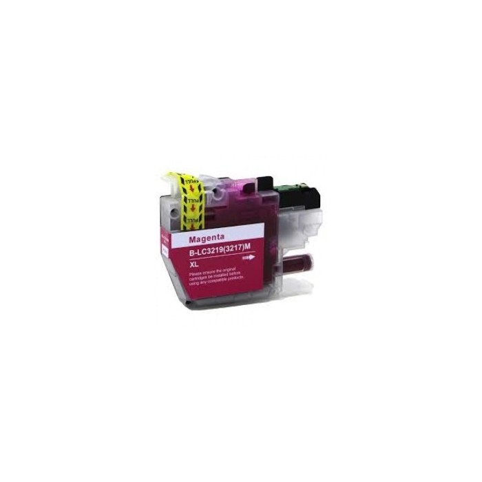 ECOPrinter Brother 3219M | Cartouche ECOPrinter équivalent à Brother LC-3217 - LC-3219   | Famille Brother LC-3217-3219 | Magenta (M) | 1'500 pages